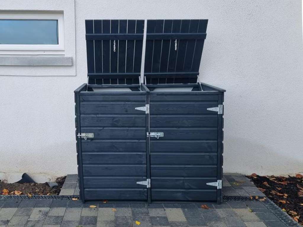 Dual Wheelie Bin Storage