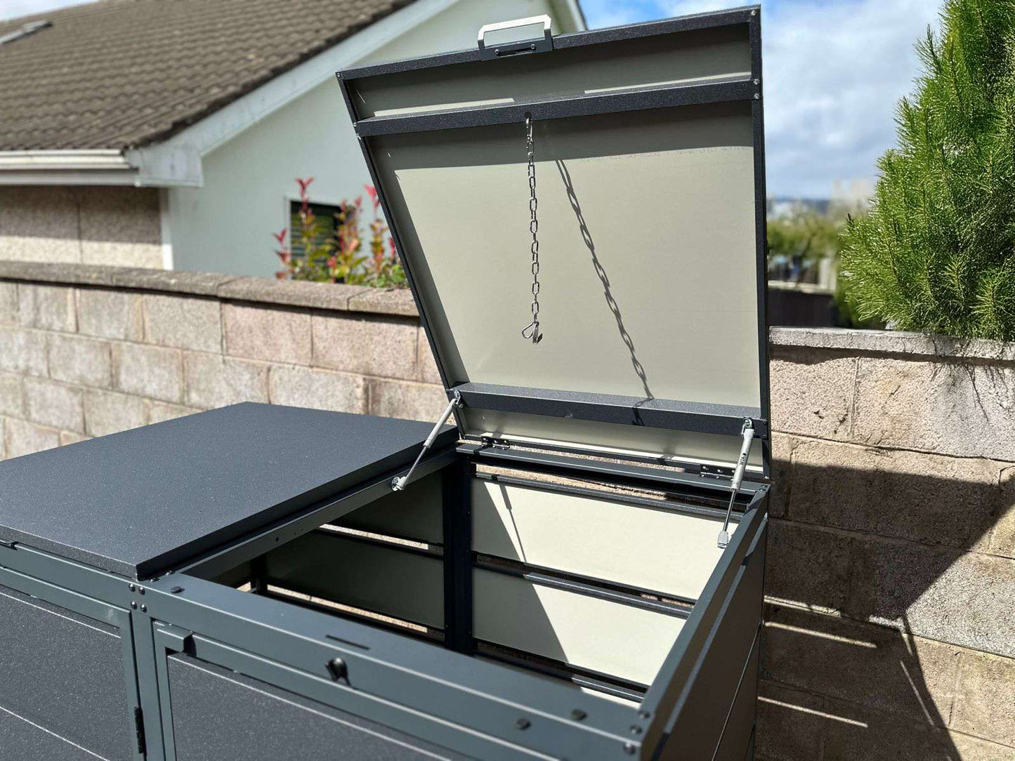 Metal Bin Shed Storage
