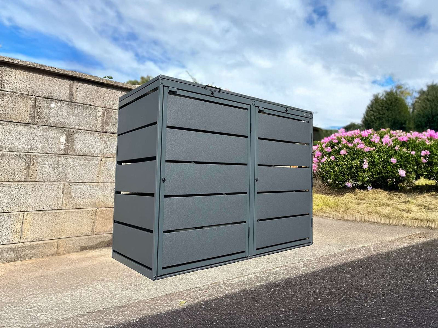 Metal Bin Shed Storage