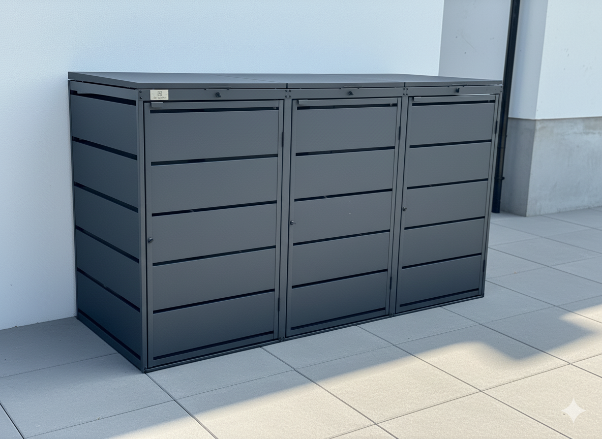 Metal Bin Shed Storage